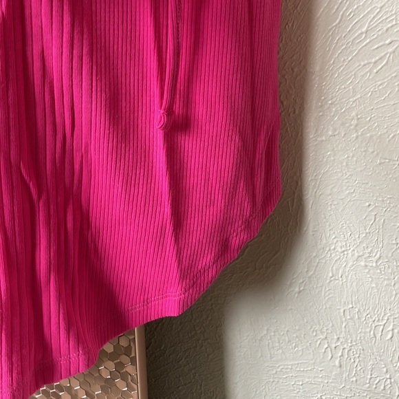 Anthropologie Saturday Sunday super cute ribbed pink dress - Picture 10 of 14